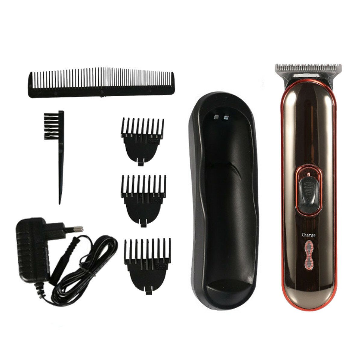 KM-371 Barber Hair Clipper Pro Trimmer Cordless Electric
