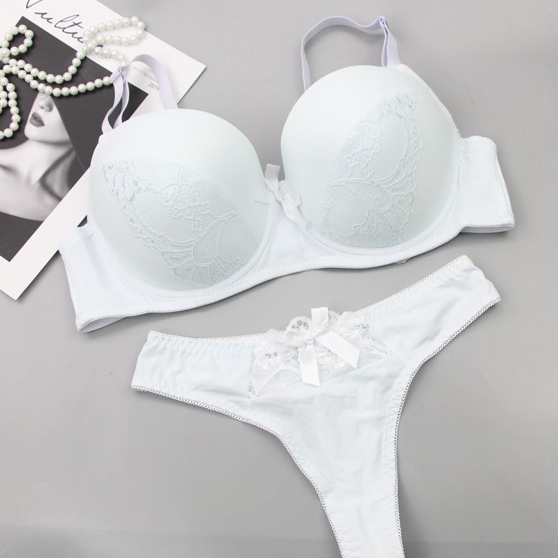 Brand Y  Lace Bras  Comfortable Breathable Female Ladies  Sets CDE Cup For