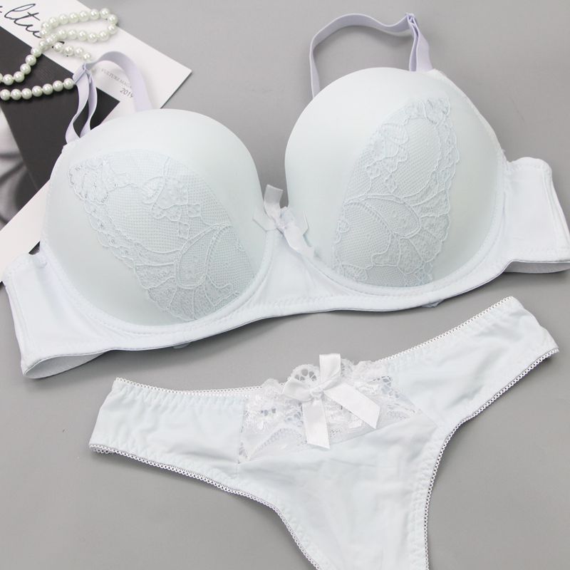 Brand Y  Lace Bras  Comfortable Breathable Female Ladies  Sets CDE Cup For