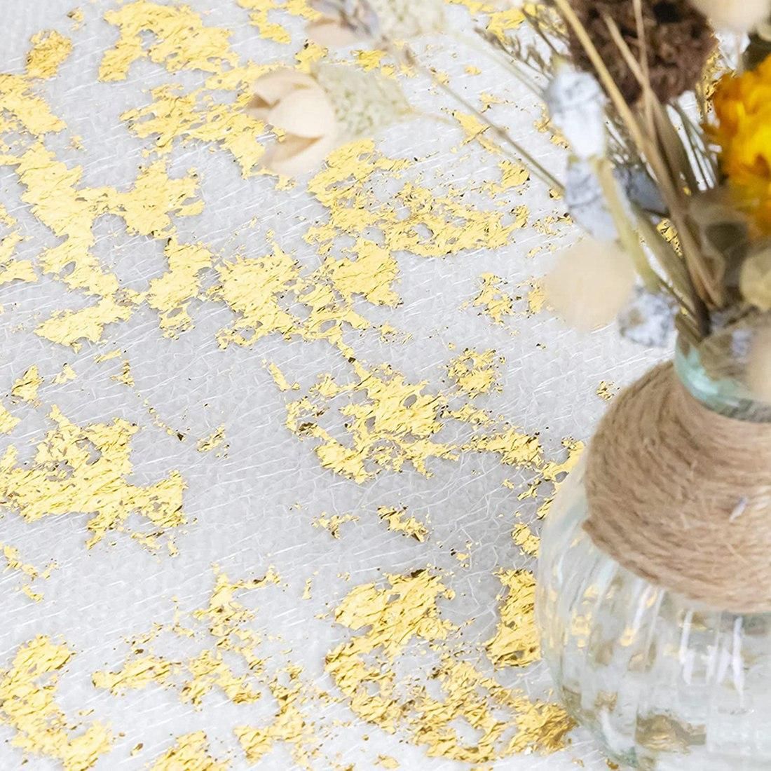 Table Runner, Sparkling Polyester Tulle Ribbon Roll with