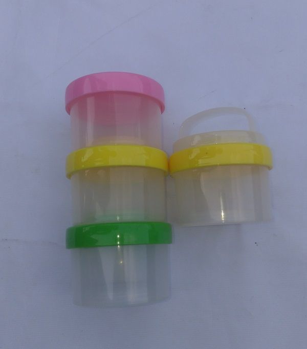 4 Layer Milk Powder Dispenser Case Stackable Formula Suger