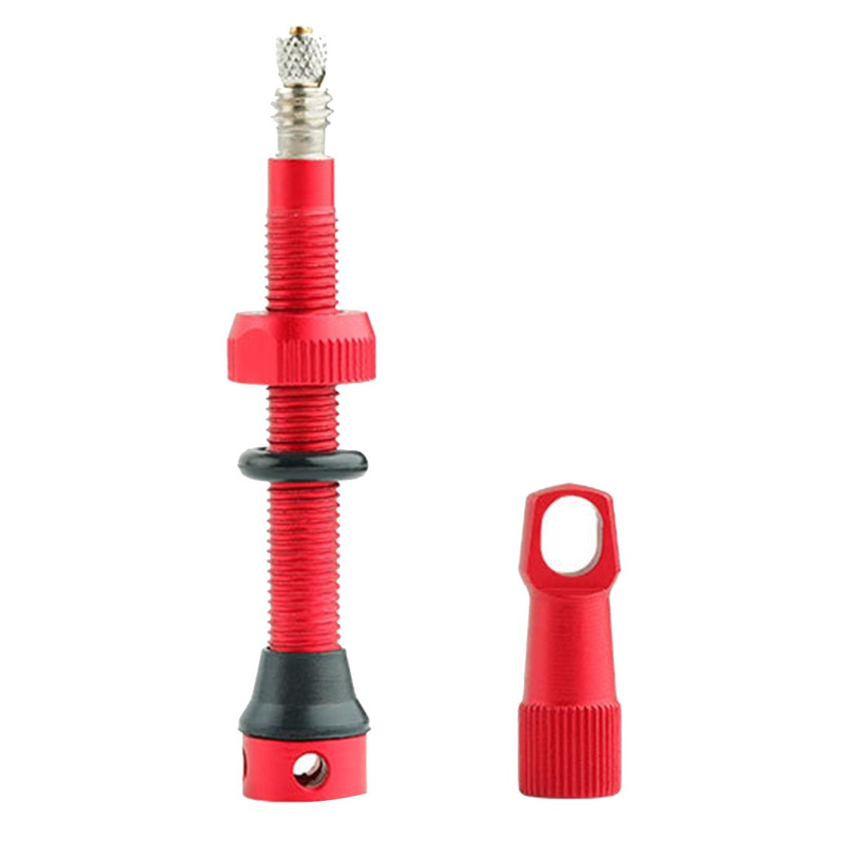 Vacuum Tire Valve Anti-aging Vacuum Tire Valve Red