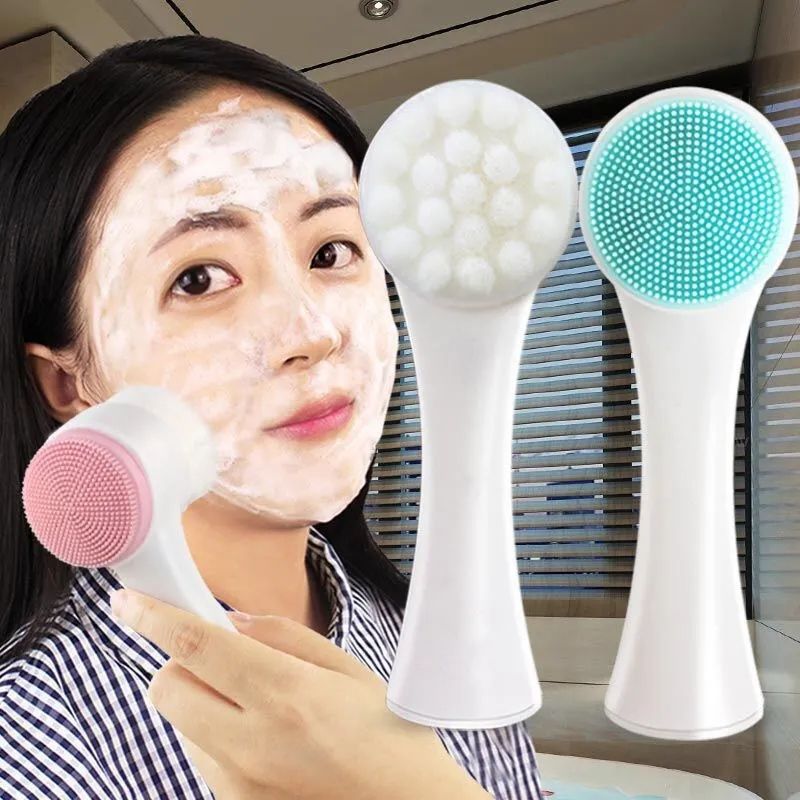 Original 3DFacial Brush Double Sided Smooth Massage Cleanser
