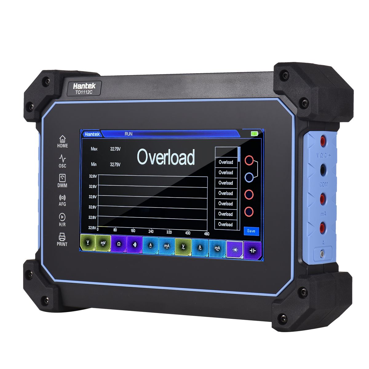 TO1112C Rechargeable Portable Oscilloscope