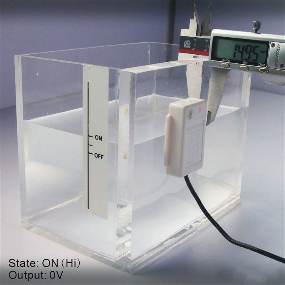 Non-contact Tank Liquid Water Level Sensor Switch Container Water Level Switch-Red