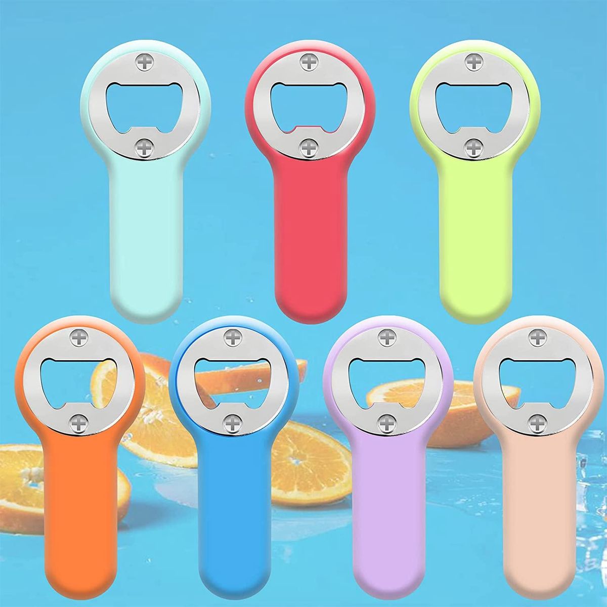 80Set DIY Bottle Opener Insert Kits,Beer Bottle Opener Hardware Parts Accessories for Resin Mold Bottle Opener