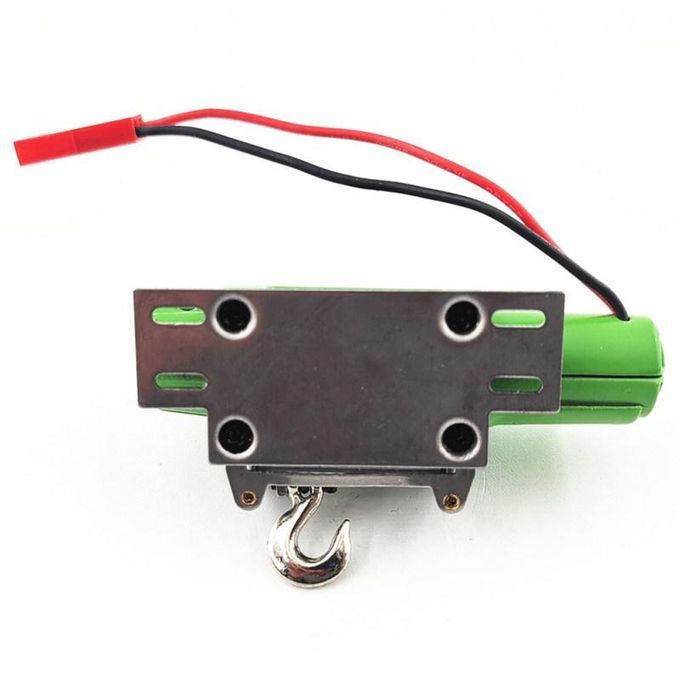 Electric Remote Control Crawl Car Winch Upgrade Parts-Black