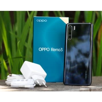 Reno 3 - 6.4" - 128GB ROM - 8GB RAM - Dual SIM - 4G LTE - 48MP - Fingerprint - 4025mAh - Black