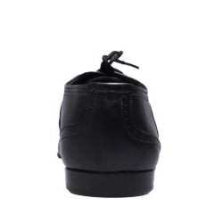 Formal Lace-up Round Toe Shoes - Black