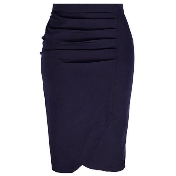 Olumi1 - Drape Skirt - Blue
