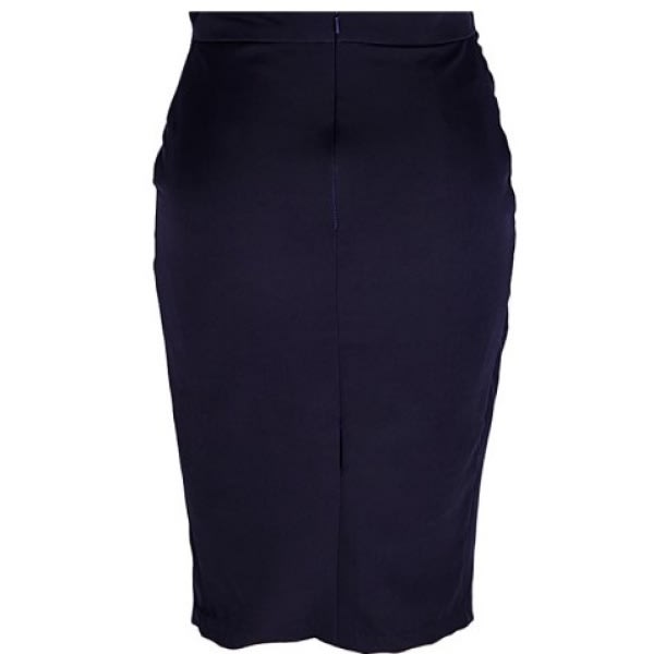 Olumi1 - Drape Skirt - Blue