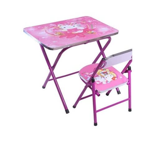Disney Foldable Table And Chair For Children