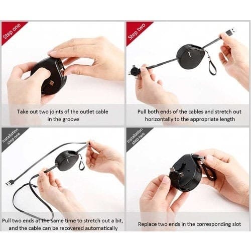 Baseus Waterdrop 3-In-1 Scaling Charging Cable
