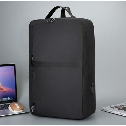 Smart Backpack Bag - Black