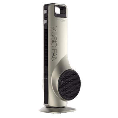 Bladeless Fan With Digital Music System  - Bluetooth, USB & SD Card