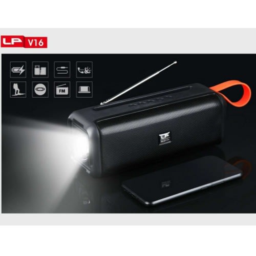 Wireless Bluetooth Portable Speaker /Solar Rechargeable / Torch Light, Super Bass -FM, Radio