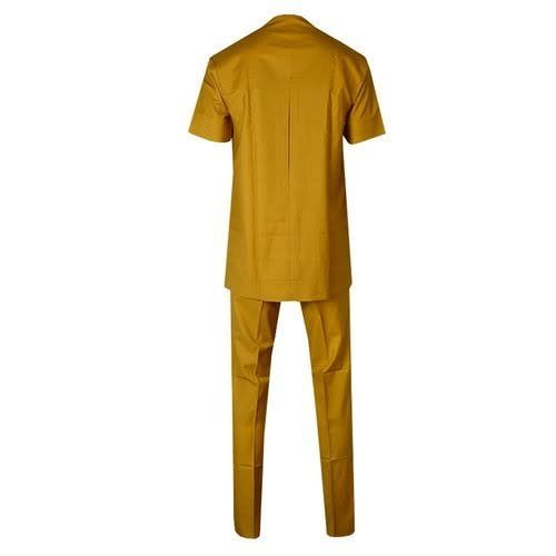 Men Traditional Attire - Yellow