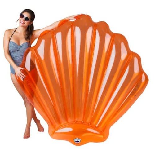 Giant Seashell Inflatable Pool Float Tube