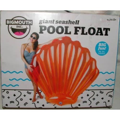 Giant Seashell Inflatable Pool Float Tube