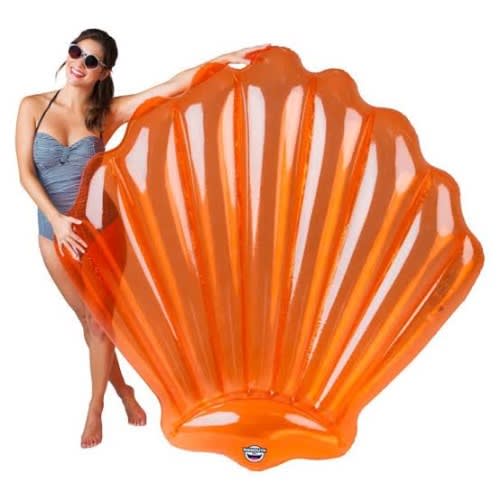 Giant Seashell Inflatable Pool Float Tube