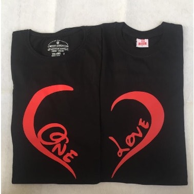One Love T-Shirt Couples