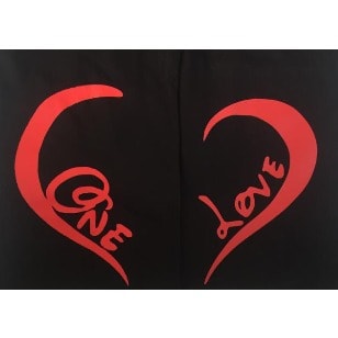 One Love T-Shirt Couples