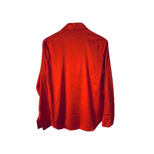 Silk Shirt- Red