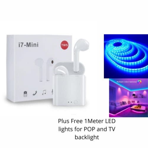 17mini Bluetooth Earpiece Plus Free 1 Meter Led Lights For Pop