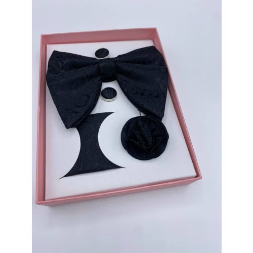 3-in-1 Luxury Cuff Links Bow Tie N Accessories