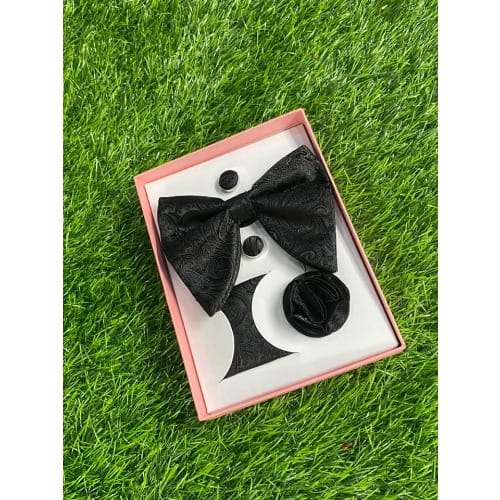 3-in-1 Luxury Cuff Links Bow Tie N Accessories