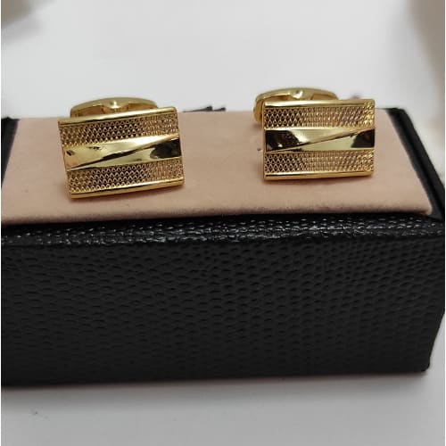 Men Cufflinks 01 - Gold