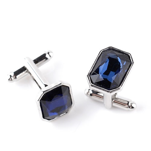 Men Cufflinks - Blue