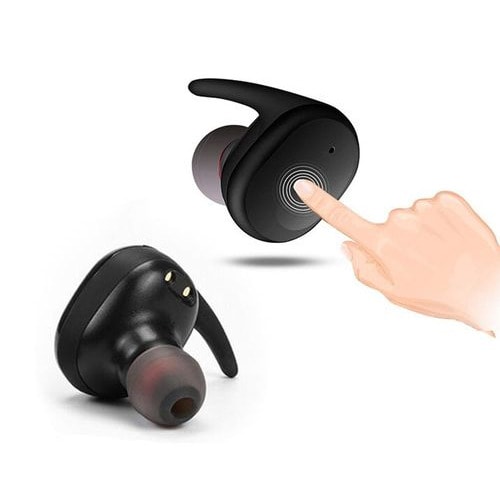 Wireless Earphones Fingerprint Touch Sports Earphone - Bluetooth 5.0