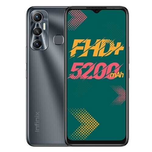 Hot 11 X689f-dual-128gb Rom-4gb Ram-4g Lte-50mp-6000 Mah-Fingerprint-Black