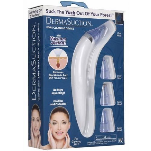 The Perfect Skincare Companion: Dermasuction Cleaner Device With Interchangeable Suction Heads