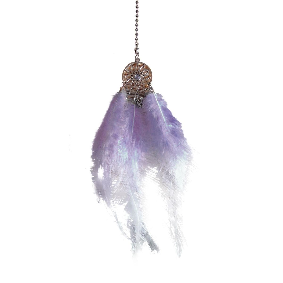 Boho Charm Dream Catcher Pendant Unique Car Home Decor for Positive Grey