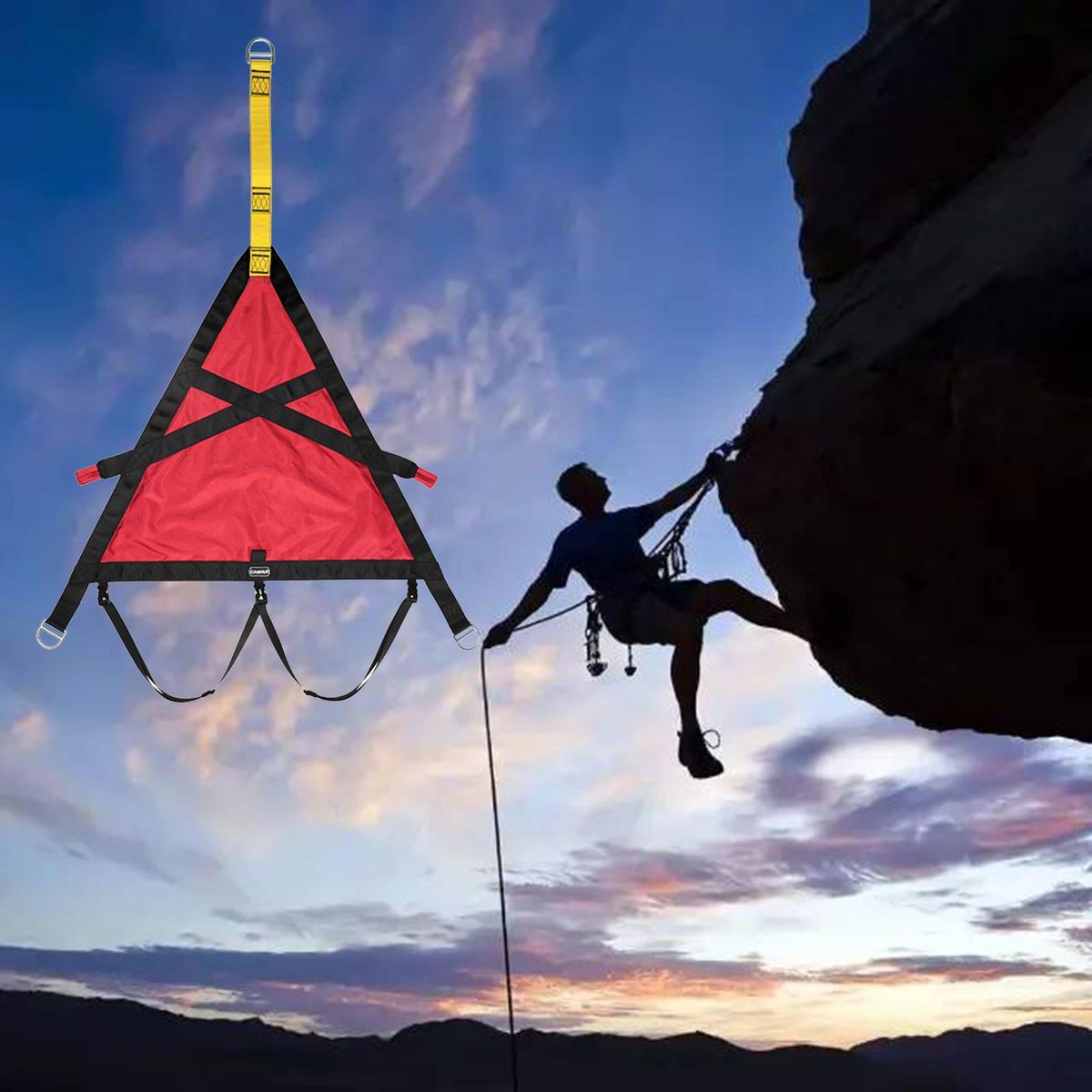 Triangle Evacuation Harness Cave  Adults