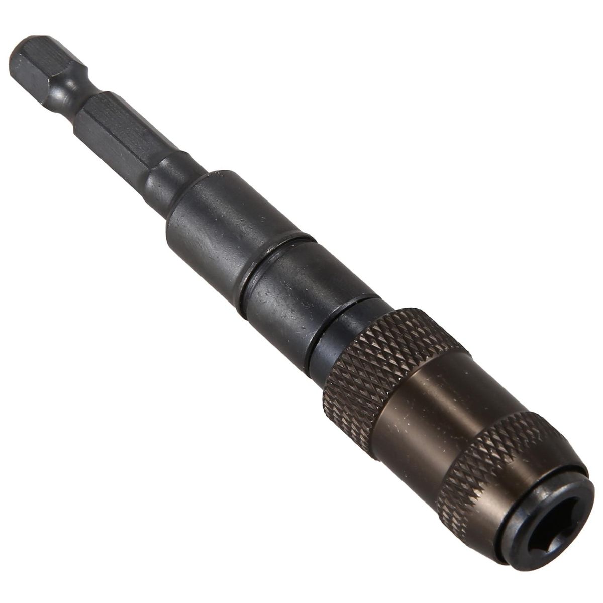 Magnetic Screw Drill Tip Change Locking Bit Holder with Quick Spring Release Metal Magnetic Drive Guide Set