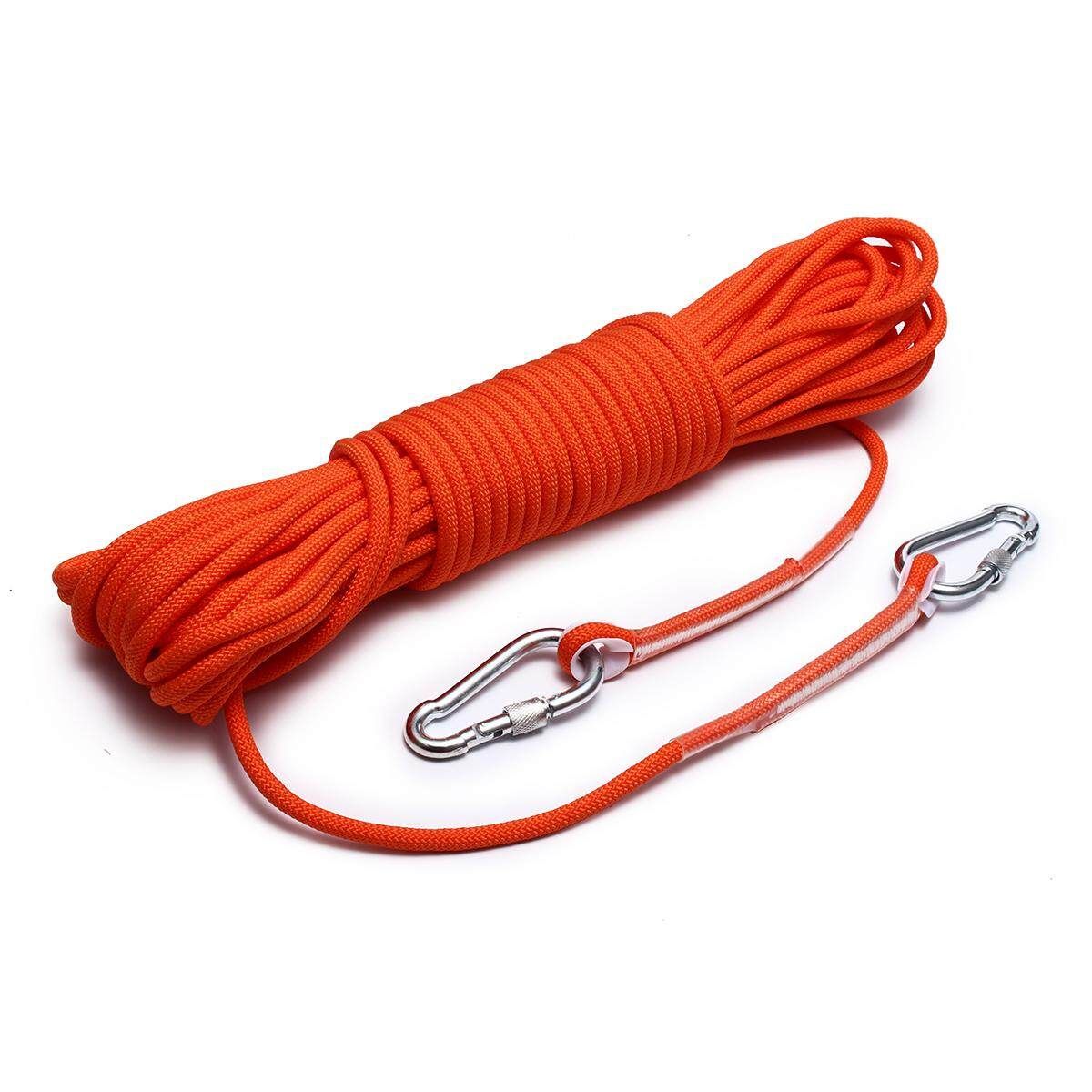 8mm Polypropylene Corde Climbing Camping Escalade Sauvetage + Boucle # 30m 30m
