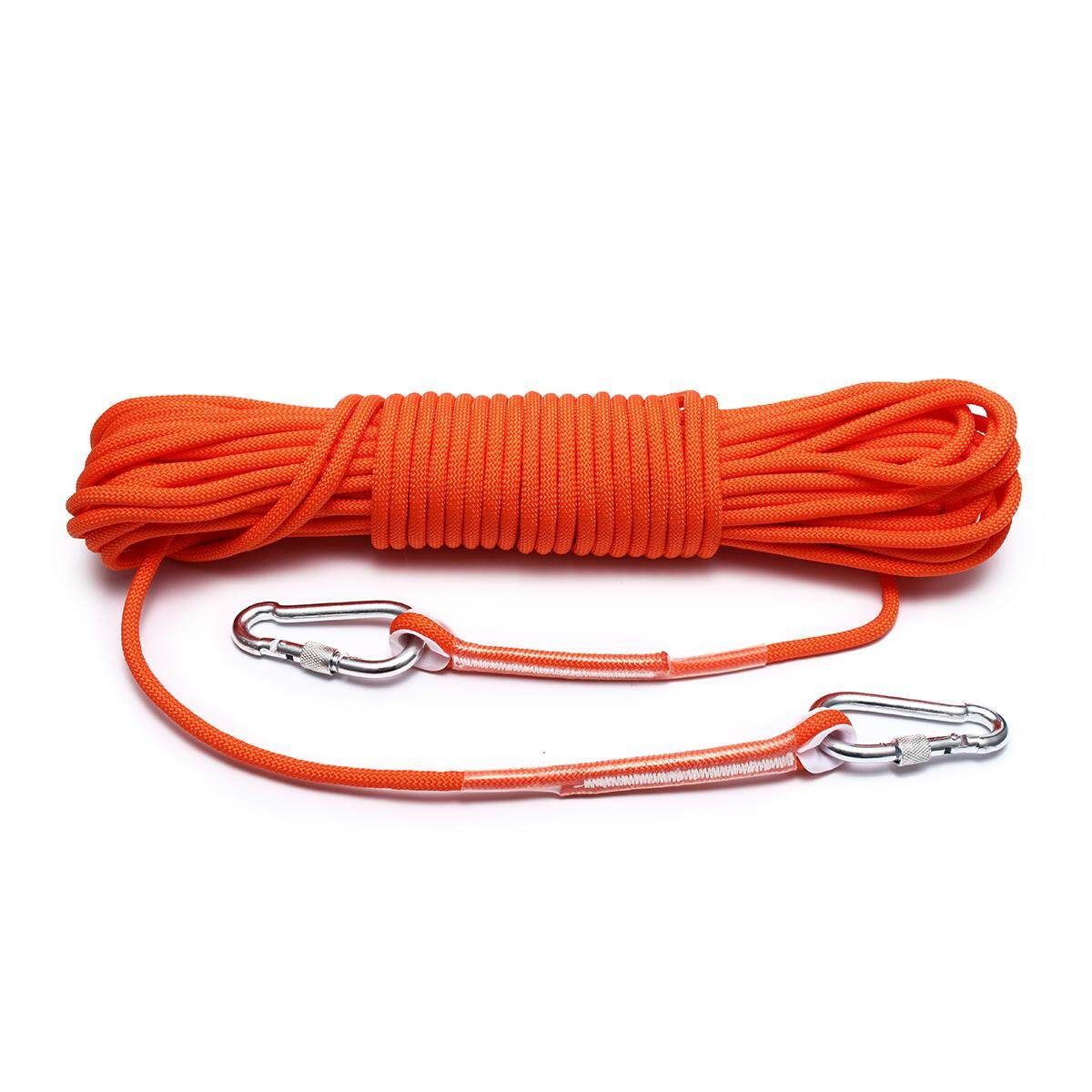 8mm Polypropylene Corde Climbing Camping Escalade Sauvetage + Boucle # 30m 30m