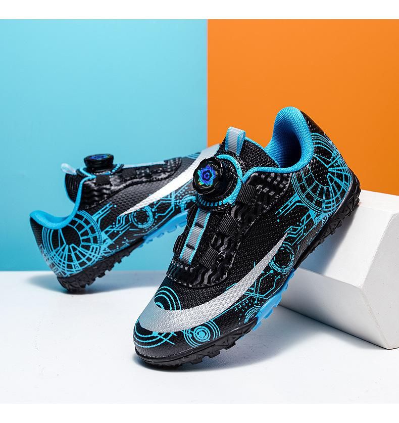 Children's soccer shoes training soccer shoes Black
