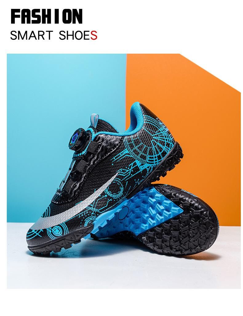 Children's soccer shoes training soccer shoes Black