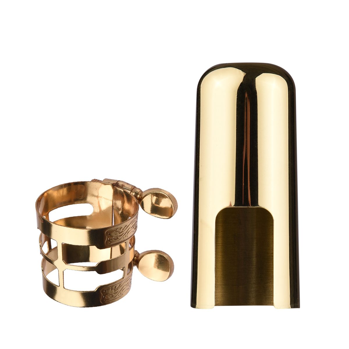 Double Screw Adjustment Saxophone Ligature Compact Durable