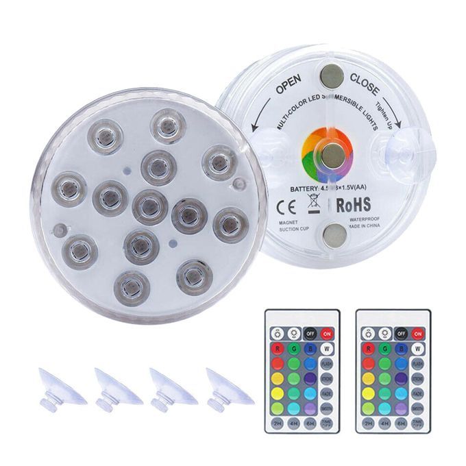 Pond Light Waterproof Submersible Color Changing 2 Sets