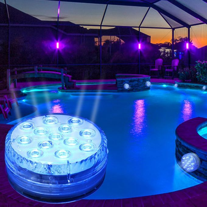 Pond Light Waterproof Submersible Color Changing 2 Sets