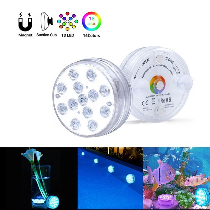 Pond Light Waterproof Submersible Color Changing 2 Sets