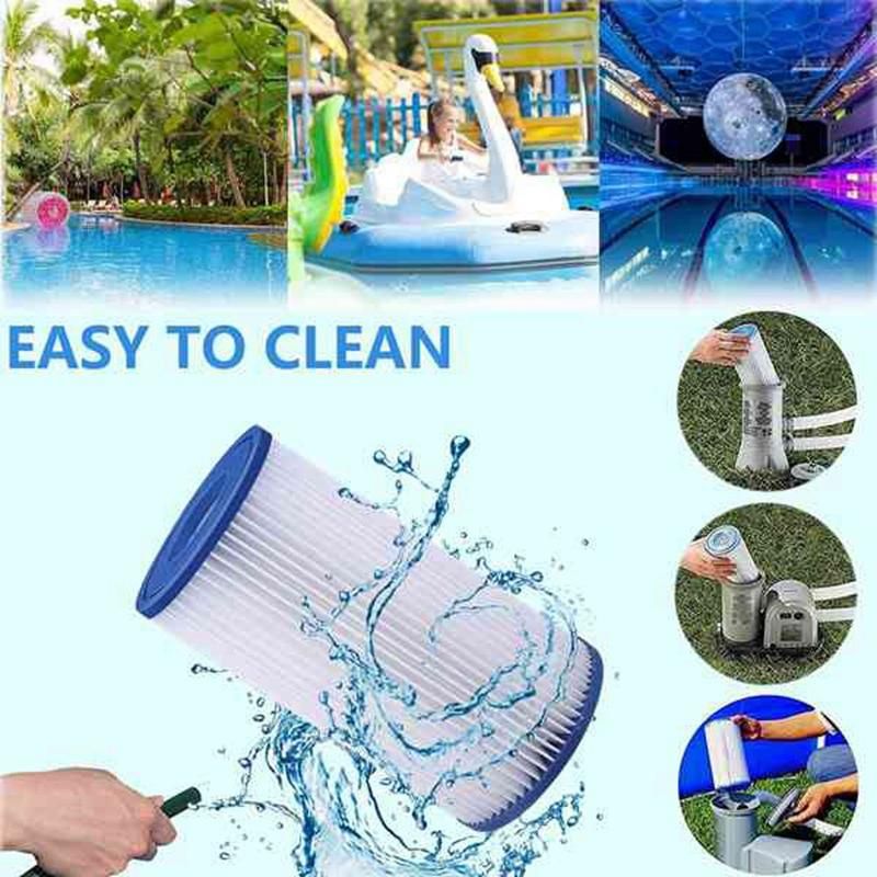 3-Pieces A or C Repment Swimming Pool Filter Elements