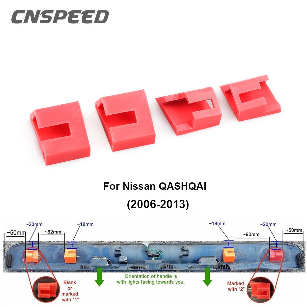 Boot Handle Tailgate Repair Clips Designed For Nis