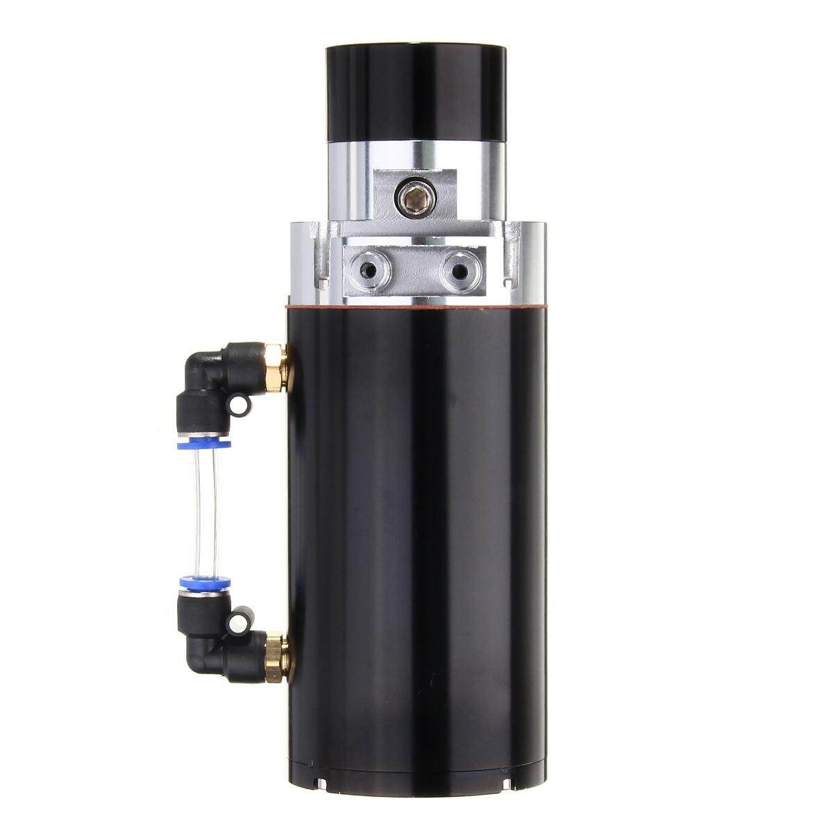 Engine Oil Catch Reservoir Breather Filter TANK/CAN Kit +Vacuum Black Black (black)