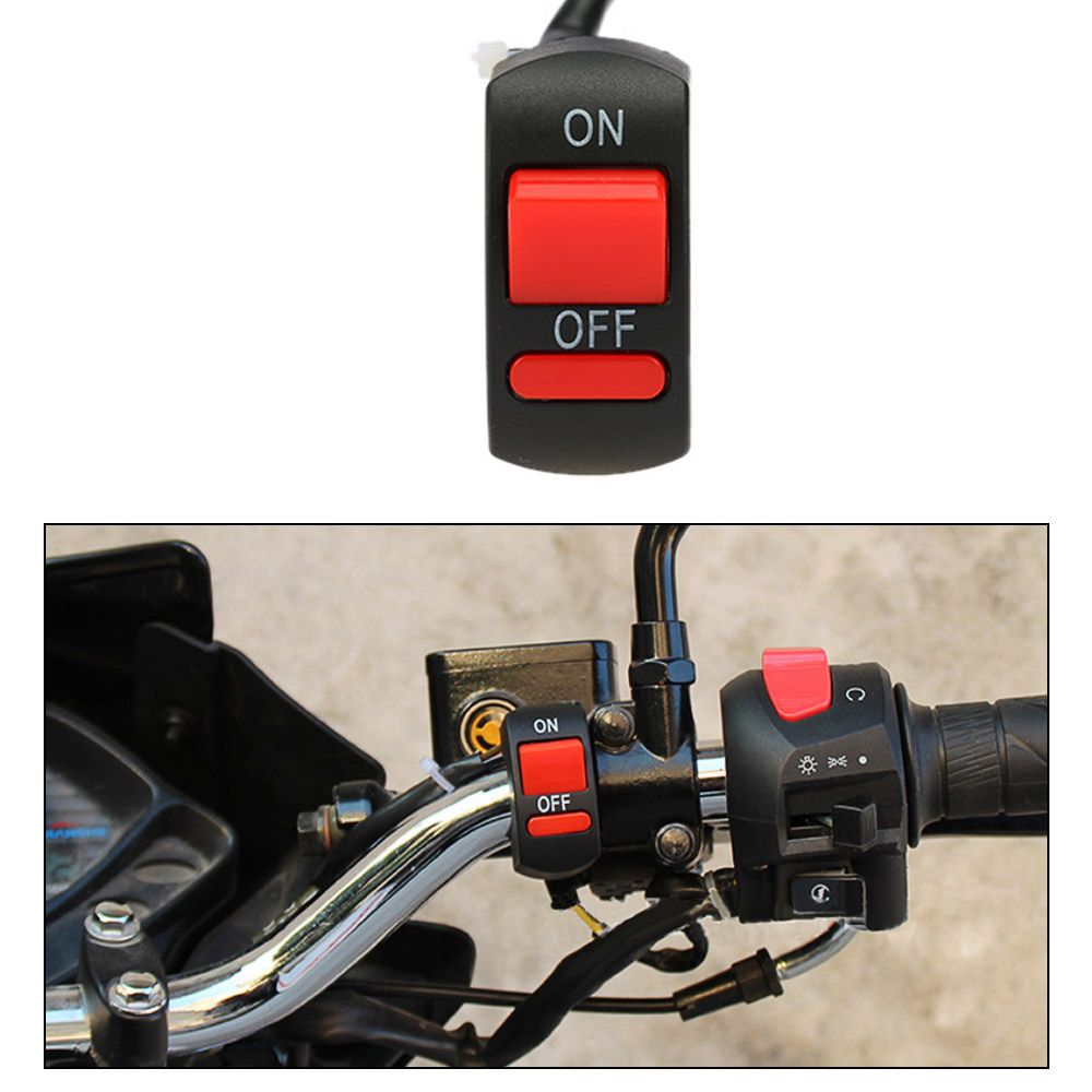 Universal Motorcycle ATV Bike Handlebar Light Switch ON OFF